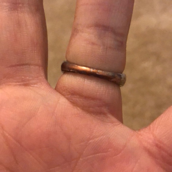 H&M Ring Size 8 Color Blue Silver - Picture 6 of 11